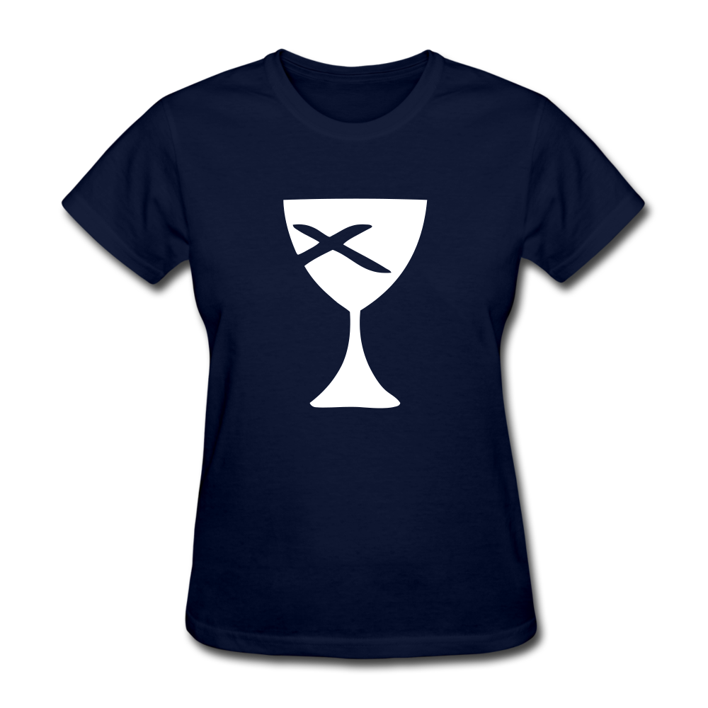 Communion Cup Women's Tee Dark - navy