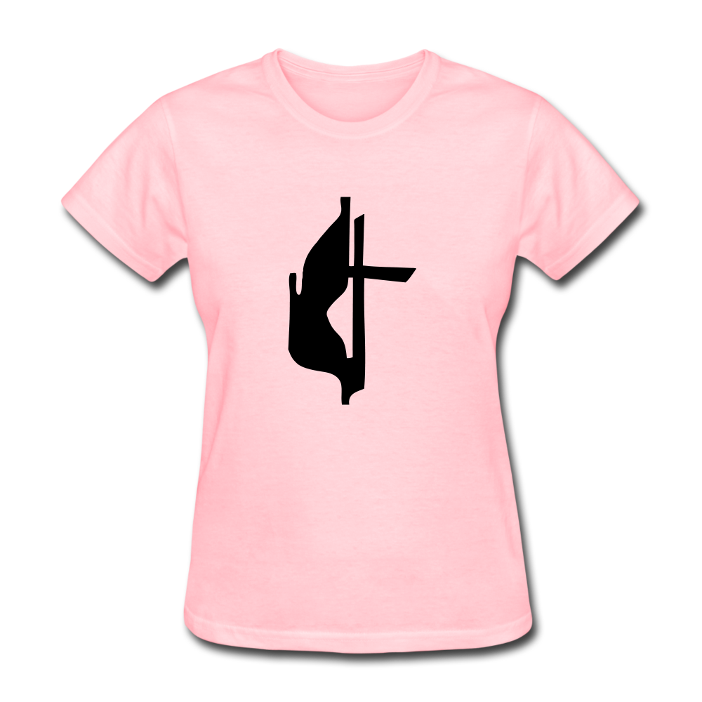 Lutheran Cross Women's Bright Tee - pink