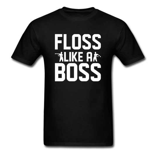 Floss Like A Boss Fortnite Video Game T-Shirt - black